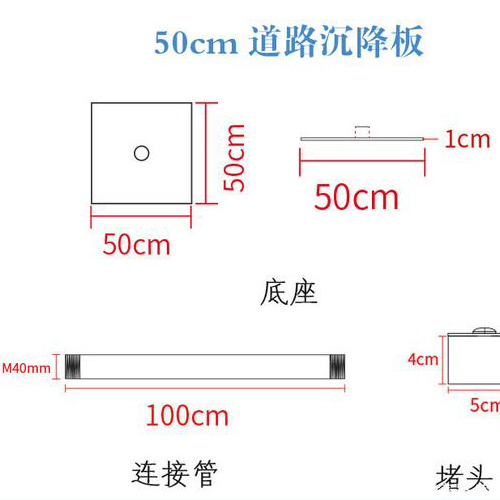 沧州沉降板规格型号如何选择？